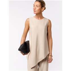 Удлиненный топ из плотного лиоцелла