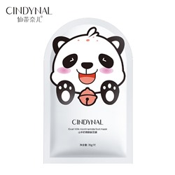 Маска-носочки для ног с козьим молоком и ниацинамидом CINDYNAL Goat Milk nicotinamide foot mask, 35 гр/пара