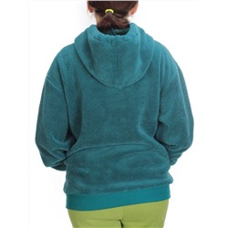 110 TURQUOISE Худи женское Тедди на флисе