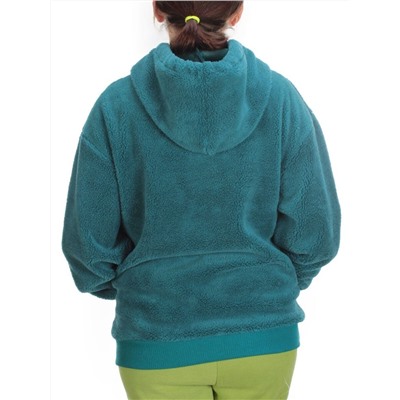 110 TURQUOISE Худи женское Тедди на флисе