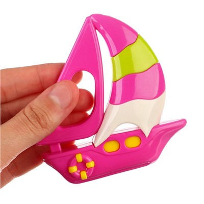 Погремушки Крошка Я «Машинка и Кораблик», 2 шт., МИКС