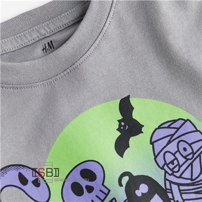 H&M, 595819, Футболка д/р