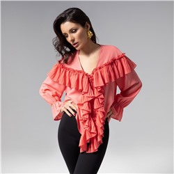 Блуза нарядная, Чистый Vogue (salmon)