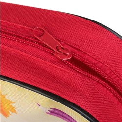 Папка с ручками текстильная, А4, 330 х 260 х 70 мм, Calligrata, «Снова в школу»