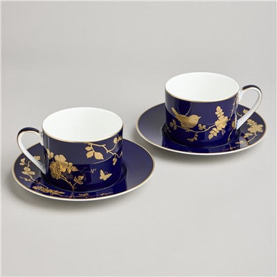 ЧАЙНЫЙ НАБОР LEFARD "GOLDEN BIRDS" НА 2 ПЕР. 4 ПР. 240 МЛ