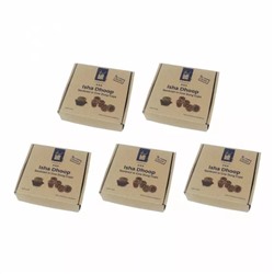 Набор Самбрани в чашках из коровьего навоза (5 x 12 шт), Sambrani in Cow Dung Cups Set, произв. Isha Life