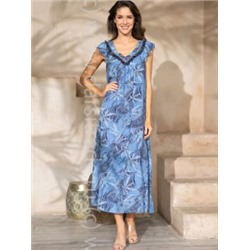 №1834 Платье пляжное "Mexico" Mia-Amore Дроп