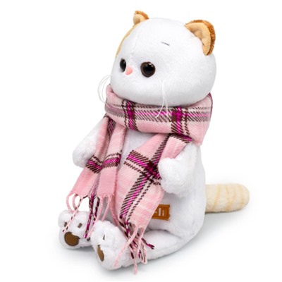 Мягкая игрушка "Кошечка Ли-Ли в шарфе" (24 см)