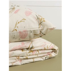 Постельное бельё "Этель" 1.5 сп Fennel 143*215 см,150*214 см, 70*70 см -2 шт, поплин 125 г/м2, хл 100%