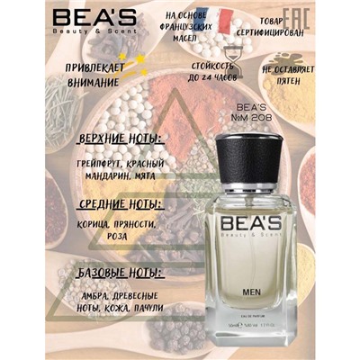 Beas M208 Paco Rabanne 1 Million Men edp 50 ml