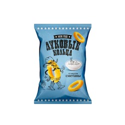 «Mini Free», луковые кольца со вкусом сметаны, 45 г