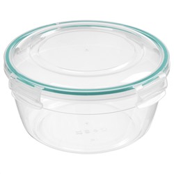 Контейнер для продуктов герметичный круглый 2,3 л с замками (бесцветный) 221161618/02