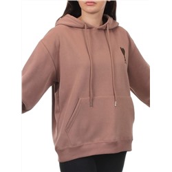 A11 BROWN Худи женское (85% хлопок, 15% полиэстер)