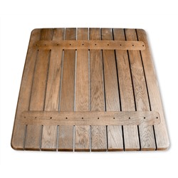 Стол со стульями SHT-DS114
                        лиственно-зеленый / черный муар / браш.корич