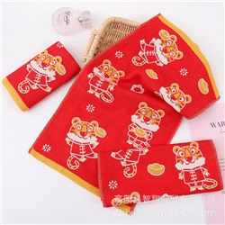 Gauze cartoon children's sweat towel, wholesale
