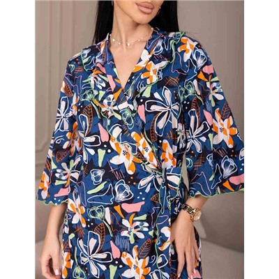 Женский халат мод.2153/2 / Синий