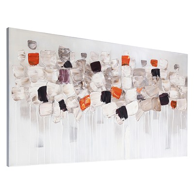 Панно декоративное Fleur, 80х140 см, бежевое