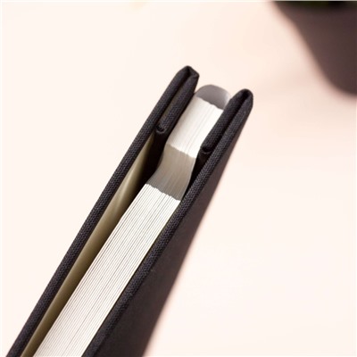 Фотоальбом с магнитными листами "Textile", black