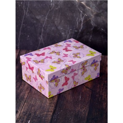Набор подарочных коробок 3 в 1 «Butterflies», 18*12*7-21*14*8.5-23*16*9.5