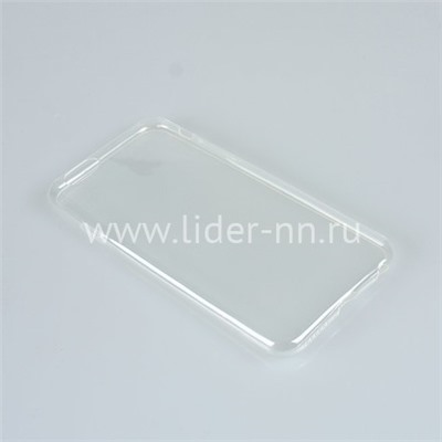 Задняя панель для  iPhone6 Силикон  прозрачная (пакет)