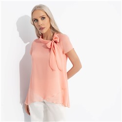 Блуза многослойная, Невероятная красотка (персик)