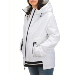 H9270 WHITE Куртка демисезонная женская (100 гр. синтепон)