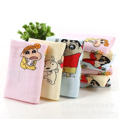 Double-layer gauze crayons, children's sweat towel, wholesale