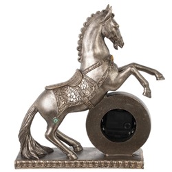 GAEM Фигурка декоративная "Лошадь" с часами (ААх1 н/п), L32 W9,5 H35 см