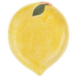 ТАРЕЛКА LEFARD "ЛЕМОН ТРИ" 21*17,5*3 СМ