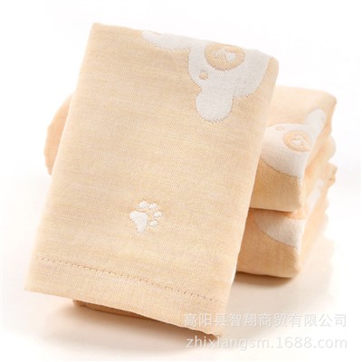 Gauze children's herbal dye, towel, new collection, wholesale