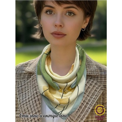 Платок на шею с украшением Артикул 2455/36