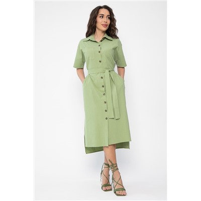 Платье Фруктовый коктейль (фисташка) П13588-18М
