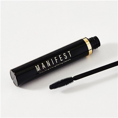 Тушь для ресниц с эффектом объёма и удлинения Manifest, черный, Lavant 11 г