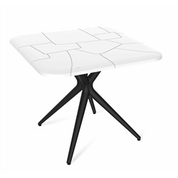 Пластиковый стол SHT-TU30/TT30 83/83 белый/черный
                        белый / черный