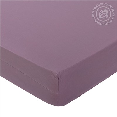 Простыня на резинке из поплина Дымчатая роза Арт Дизайн