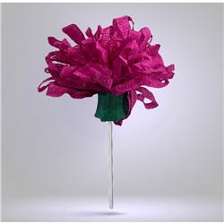 Бумага крепированная 50 х 200 см, в рулоне, 32 г/м2, жёлтая