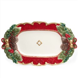 БЛЮДО LEFARD "ШИШКИ" ПРЯМОУГОЛЬНОЕ 47,5*29*5,5 СМ