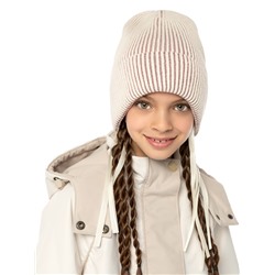 Шапка для девочки NIKASTYLE 11м11025 Молоко какао