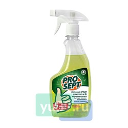 Средство моющее и чистящее Prosept Universal Spray универсальное, 500 мл.