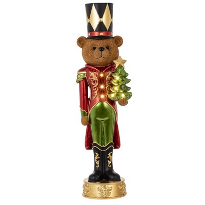 GAEM Фигурка декоративная "Медвежонок" с подсветкой (AAAx3 н/п), L19 W15 H61 см