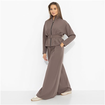 Брючный костюм комфортный, Так выглядит уверенность (2 в 1, с поясом)