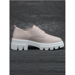 03-HY11-4D LT. PINK Полуботинки женские (натуральная кожа)
