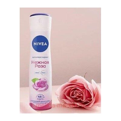 Nivea Антиперспирант Нежная роза Спрей 150 мл