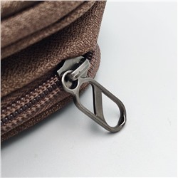 Kristaller Косметичка дорожная мужская Travel Have a good trip, коричневый