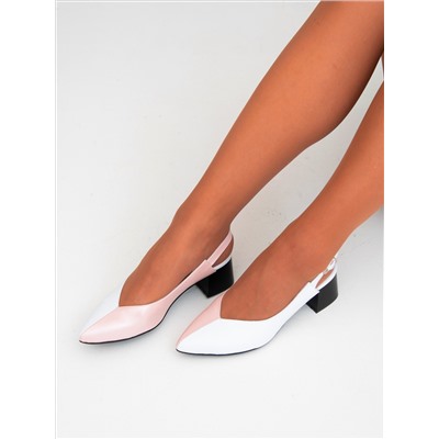 Туфли ED'ART 4100.767'bl. white/pink R