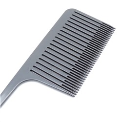 Nail Art Расчёска для мелирования широкая (пластиковый хвост), серый