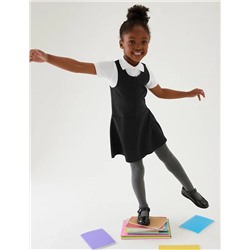 Girls’ Skater Crease Resistant School Pinafore (2-12 Yrs)