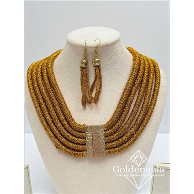 Набор бижутерии колье трансформер и серьги П5/001