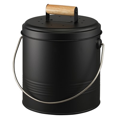 Контейнер для пищевых отходов с фильтром Irmel, 3,5 л, графит