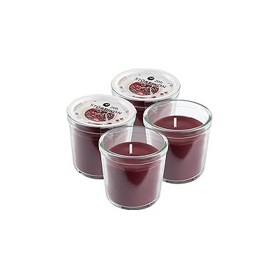 STÖRTSKÖN Свеча ароматическая Ягодный Duftkerze im Glas, Beeren/rot, 20 Std.